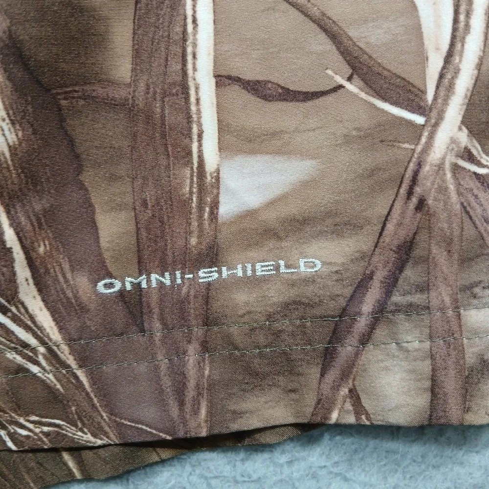 Columbia PFG Fishing Shorts Men's 32 RealTree Camo Omni-Shield Performance Cargo